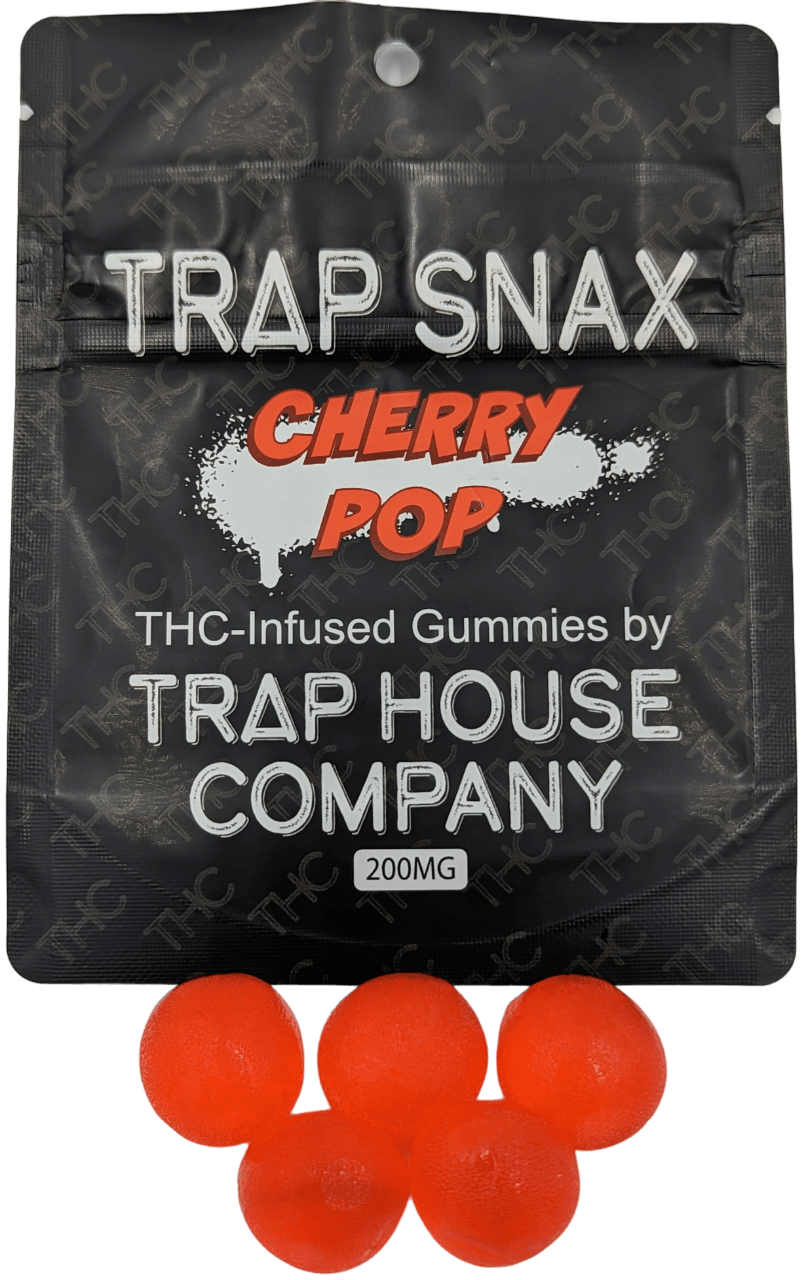 AU) CHERRY POP TRAP SNAX - 200MG - 200mg | Green Koi Recreational Menu