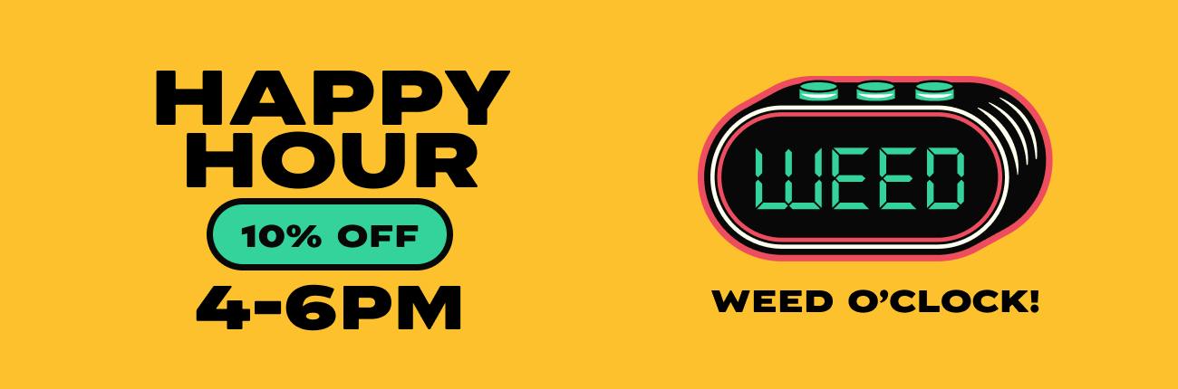 Happy Hour 10% Off