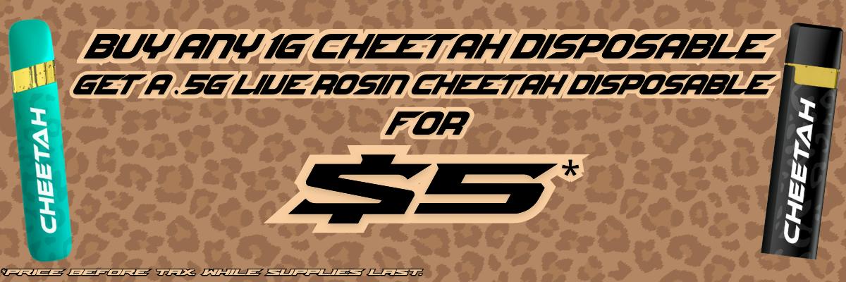Cheetah .5G for $5