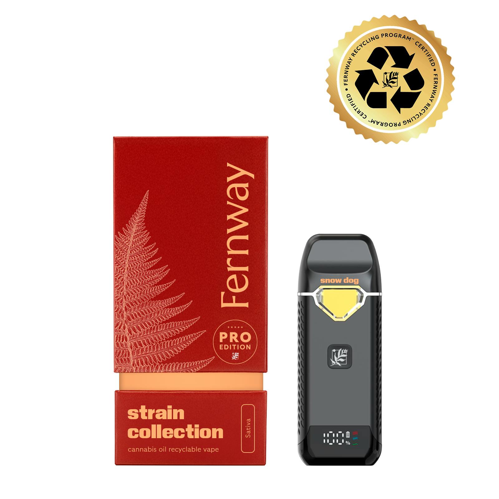 Fernway Snow Dog Traveler Pro Disposable - 2g - 2g | Vape Cartridges |  Fernway | Indigo Dispensary (Rec) | 302 Crescent Boulevard Brooklawn, NJ  08030