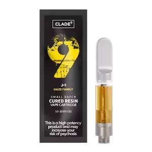 Clade9 Fig Bar Cured Resin Cartridge - 1g - 1g | Vape Cartridges | Clade9 |  Indigo Dispensary (Rec) | 302 Crescent Boulevard Brooklawn, NJ 08030