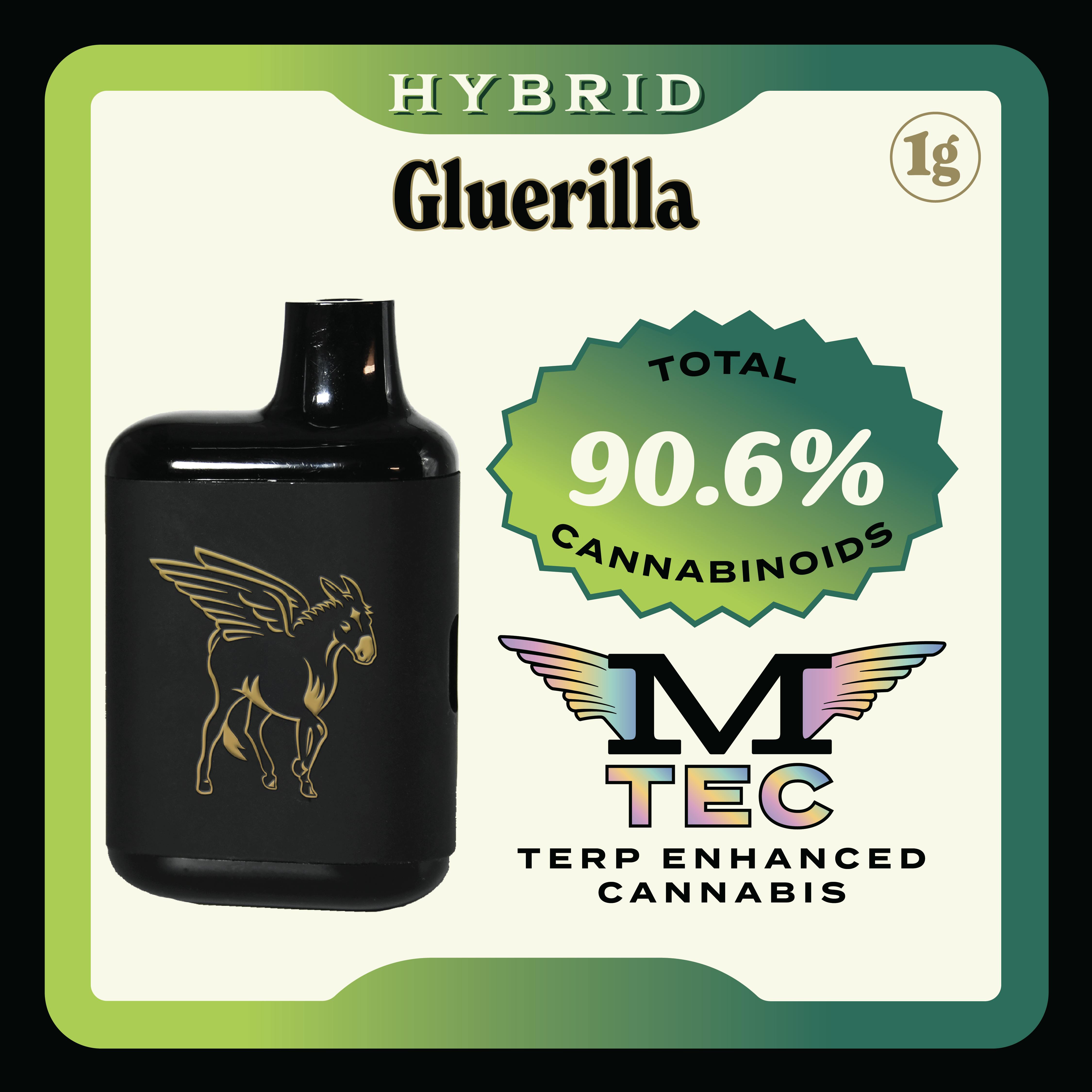 Mule Extracts Gluerilla Dank Tank Disposable - 1g - 1g | Vape