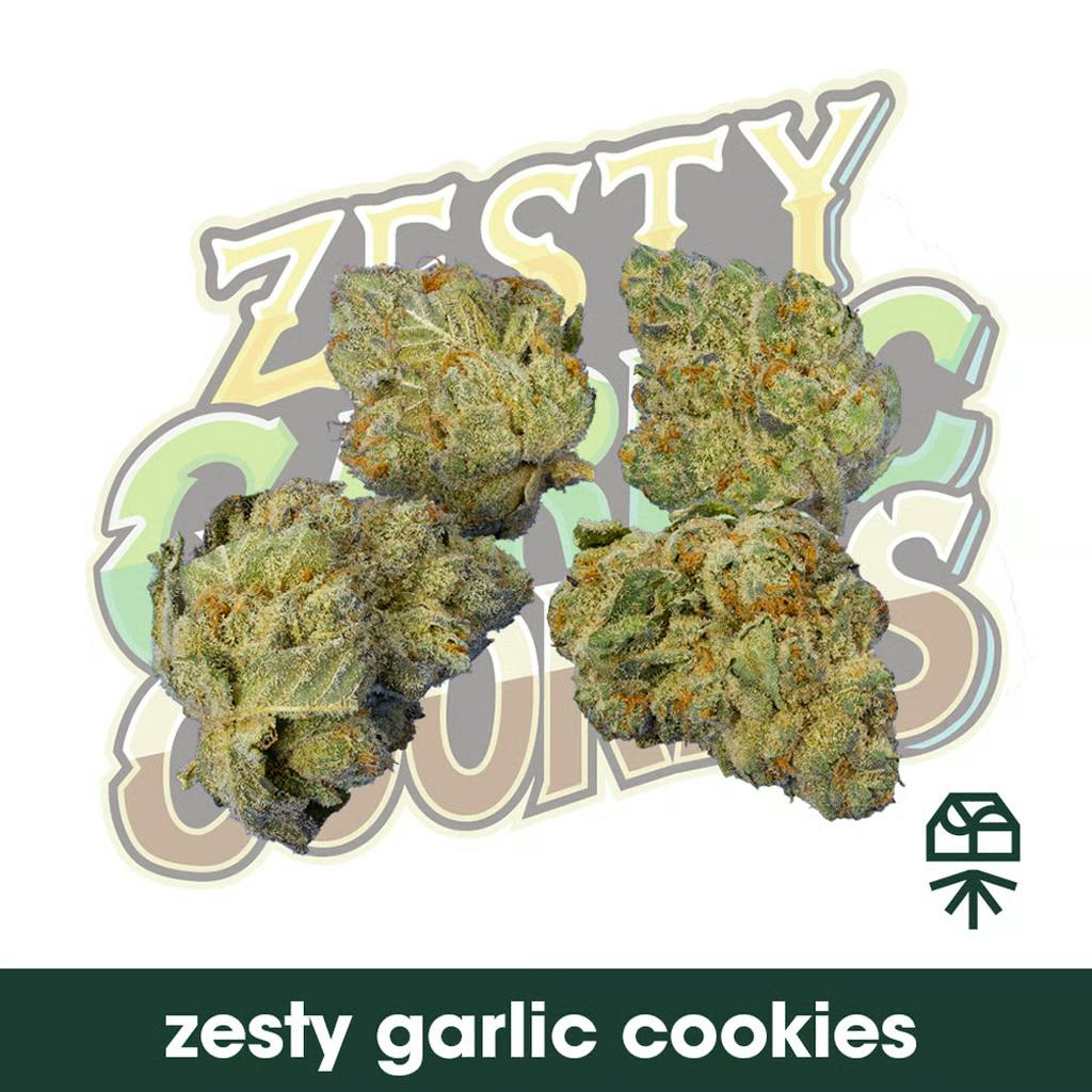 Grassroots Zesty Garlic Cookies - 3.5g - 3.5g | 🌱Flower