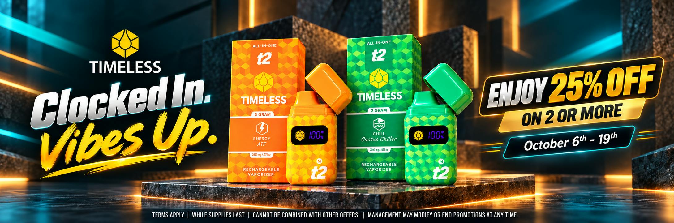 Timeless Buy 2 or More & Save 25%