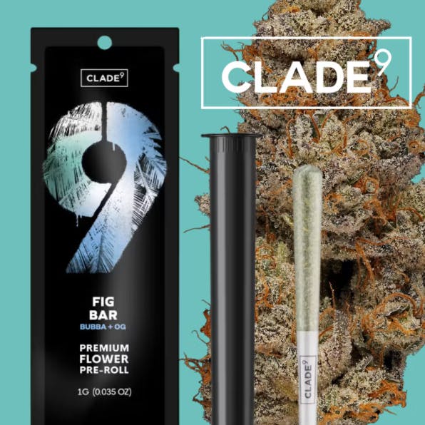Clade9 - Fig Bar Pre-Roll - 1g - 1g | Pre Rolls | Clade9 | ReLeaf Cannabis  (Rec)