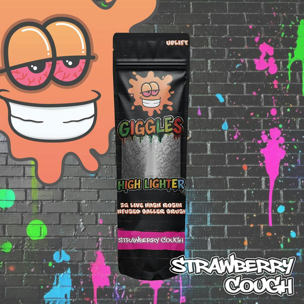GIGGLES – Pineapple Orange Cream | Live Hash Rosin Infused Baller