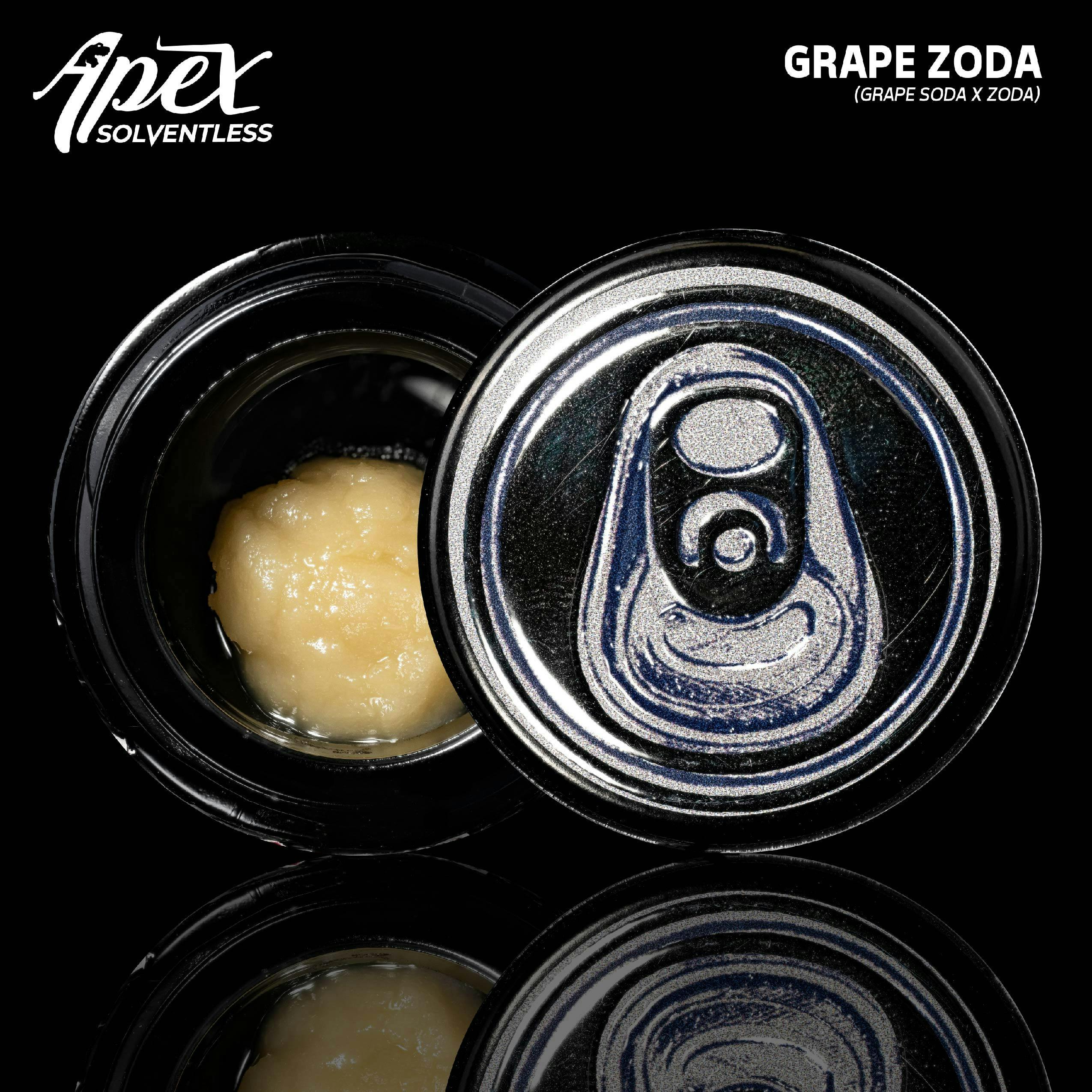APEX SOLVENTLESS – Grape Zoda #7 | S-Tier Live Rosin - 1g for Sale