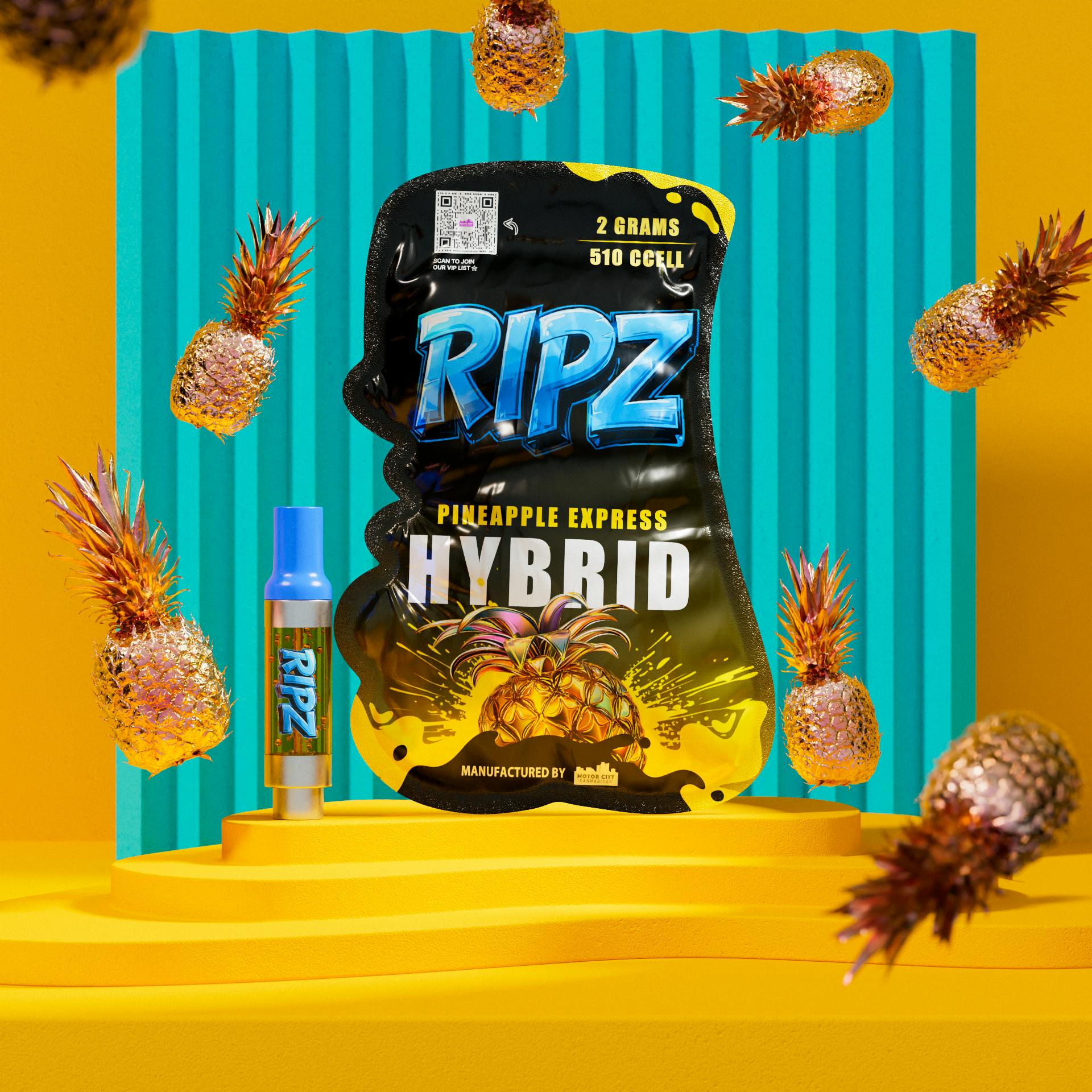 RIPZ  Blue Super Skunk | Disposable Vape - 2g for Sale in Ironwood, MI |  RiZE Dispensary