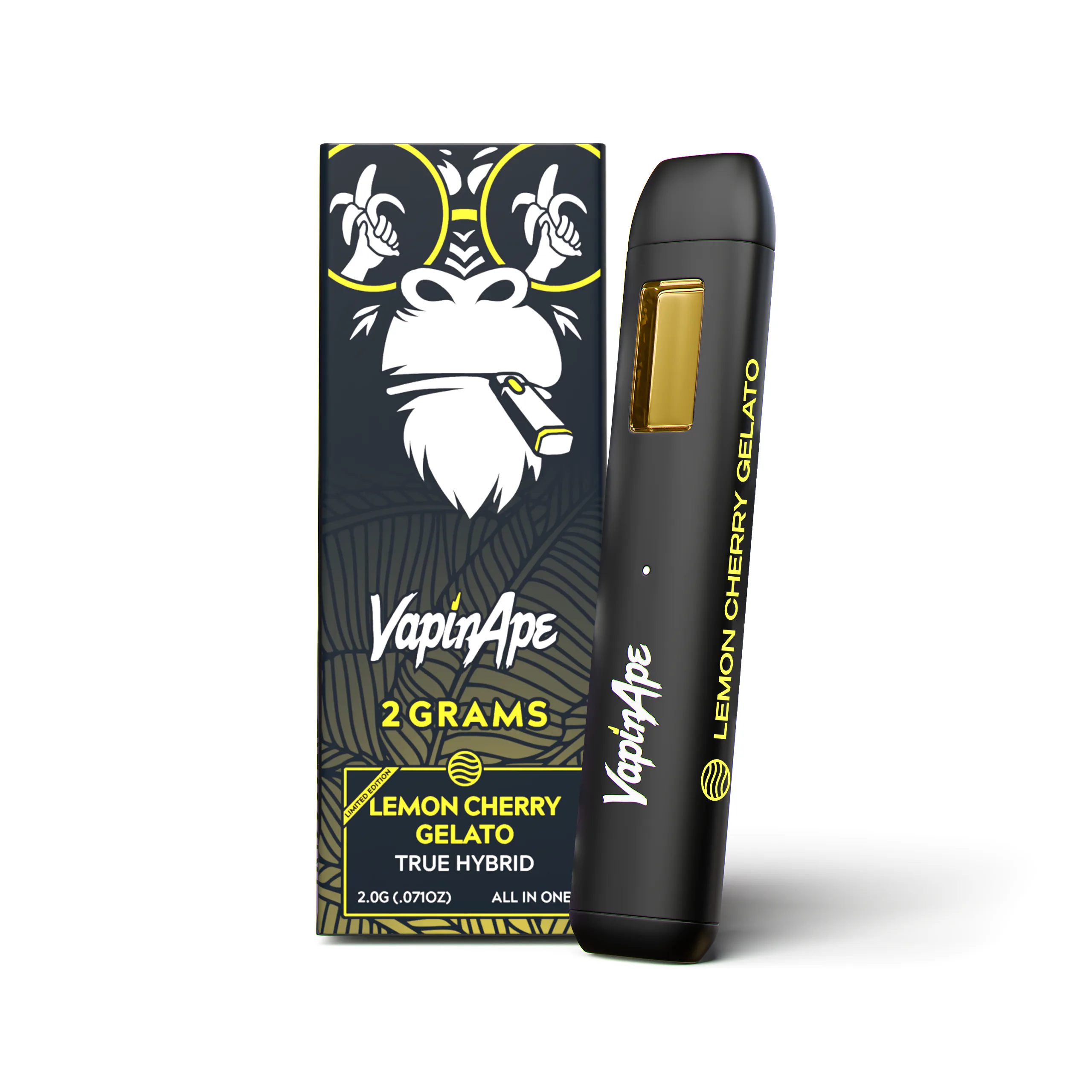 top rated disposable vapes VAPIN APE – Lemon Cherry Gelato | Full Spectrum Disposable Vape - 2g for Sale in Ironwood, MI