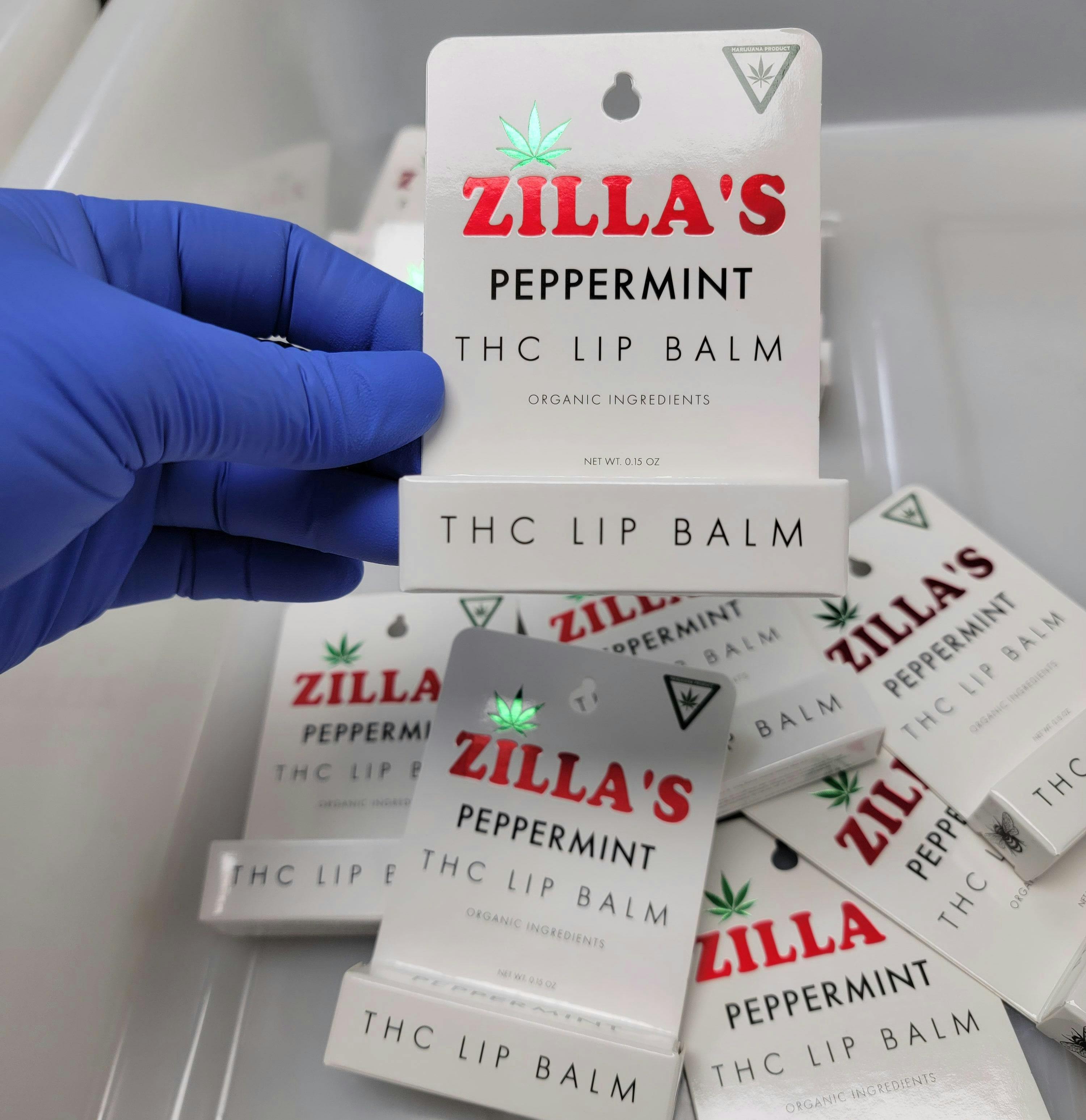 Peppermint Lip Balm | Topical - 20mg - 20mg | Topicals | ZILLAS 