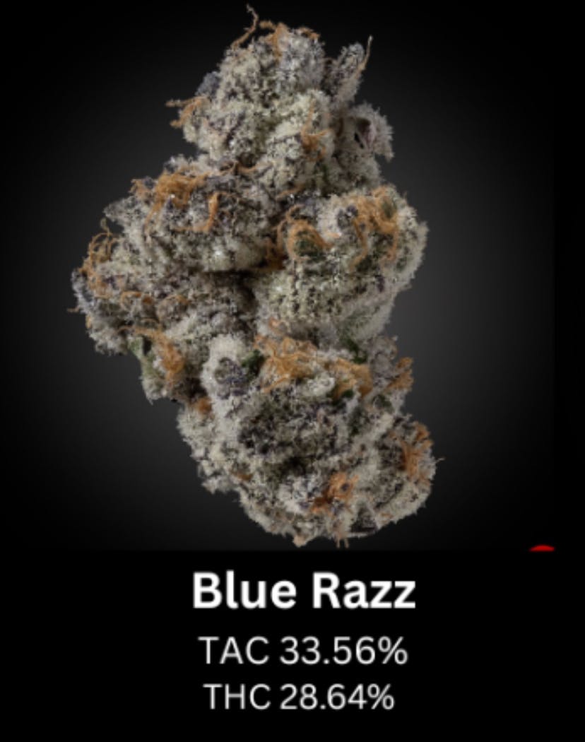 Priscilla's Garden | Blue Razz | 3.5g - 3.5g | Flower