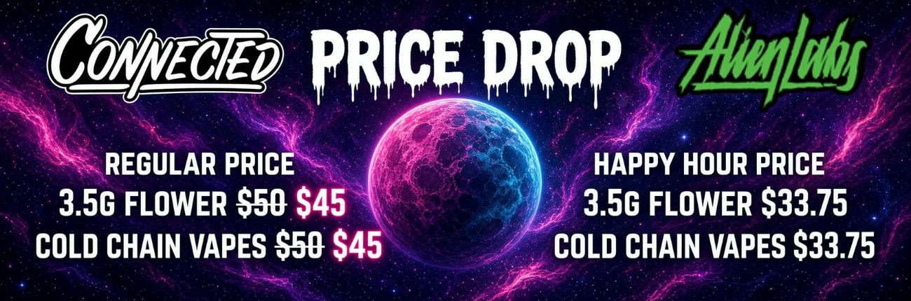 Connected & Alien Labs Price Drop Banner
