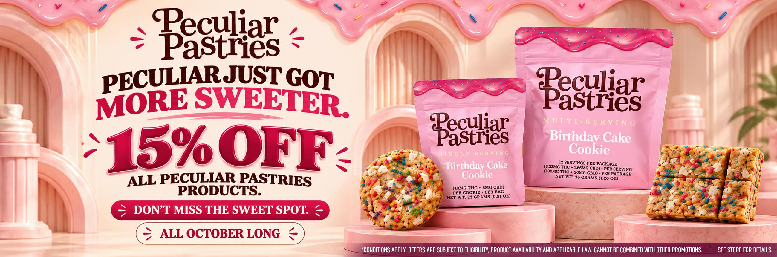 PECULIAR PASTRIES- 15%OFF SALE ALL PRODUCTS