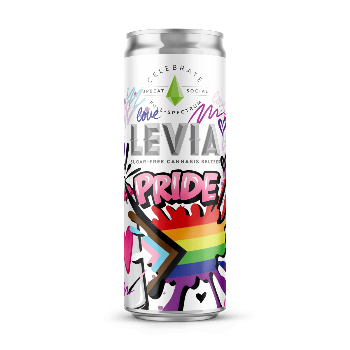 Lemon Lime (Celebrate) Seltzer - Levia - 5mg | Beverages | Levia