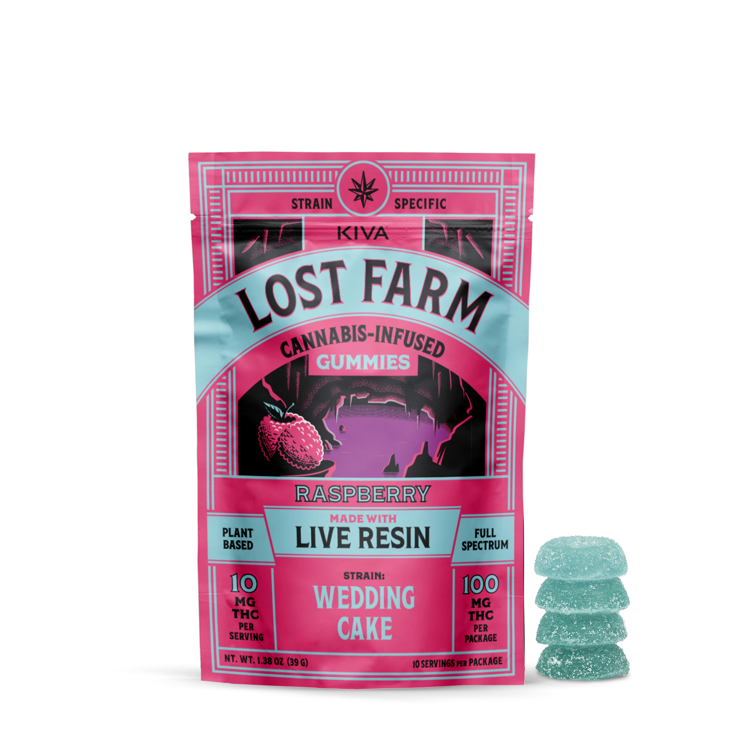 Shop Raspberry x Wedding Cake | 100mg | 10pk - 100mg at Long