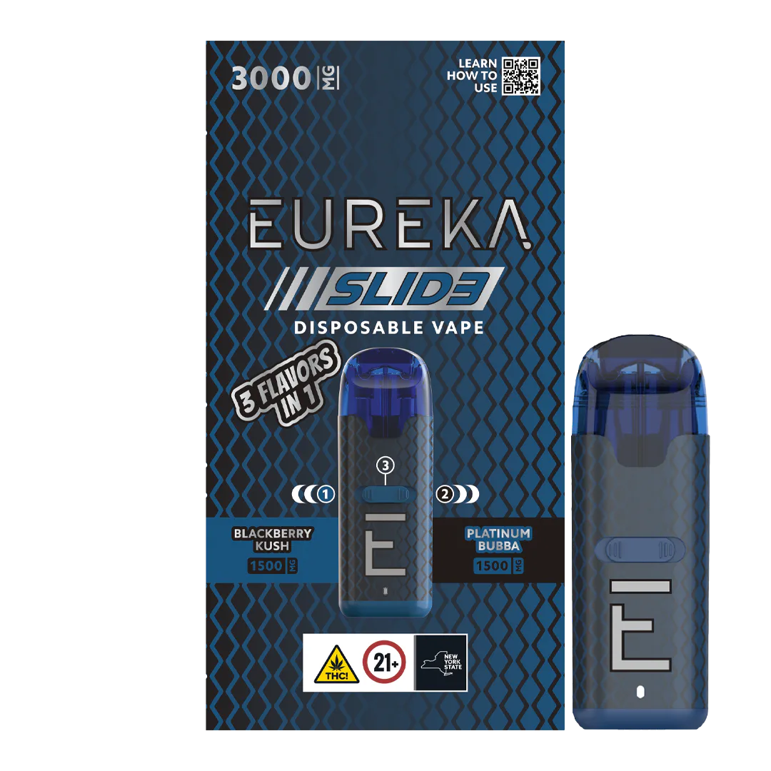 Shop Blackberry Kush / Platinum Bubba (Indica) | Slide Vape | 3g - 3g at Long Island's Best Recreational Dispensary | Happy Days Dispensary Shop Blackberry Kush / Platinum Bubba (Indica) | Slide Vape | 3g - 3g at Long Island's Best Recreational Dispensary | Happy Days Dispensary