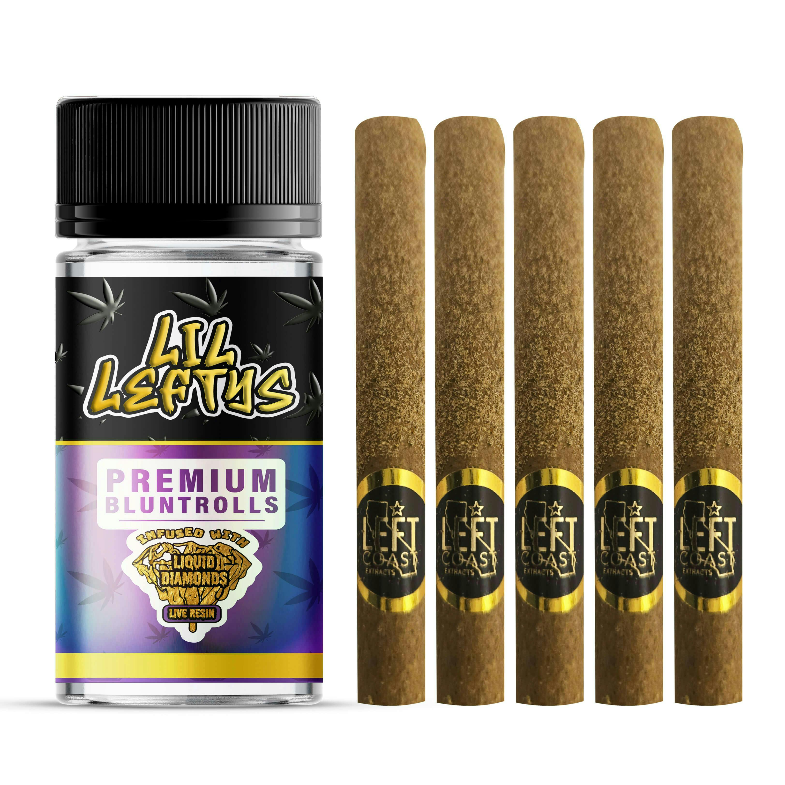1.ポポラスフェアリースワッグ Shop Lil Leftys Grape Cookies | Infused Blunts 1.3g 5 pack | 6.5g