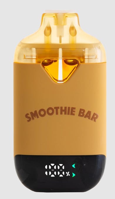 smoothie bar thc vape SMOOTHIE BAR BLEND - DISPOSABLE RECHARGEABLE VAPE CART - DUAL TANK - LIQUID  LIVE DIAMONDS - 2G main image 1