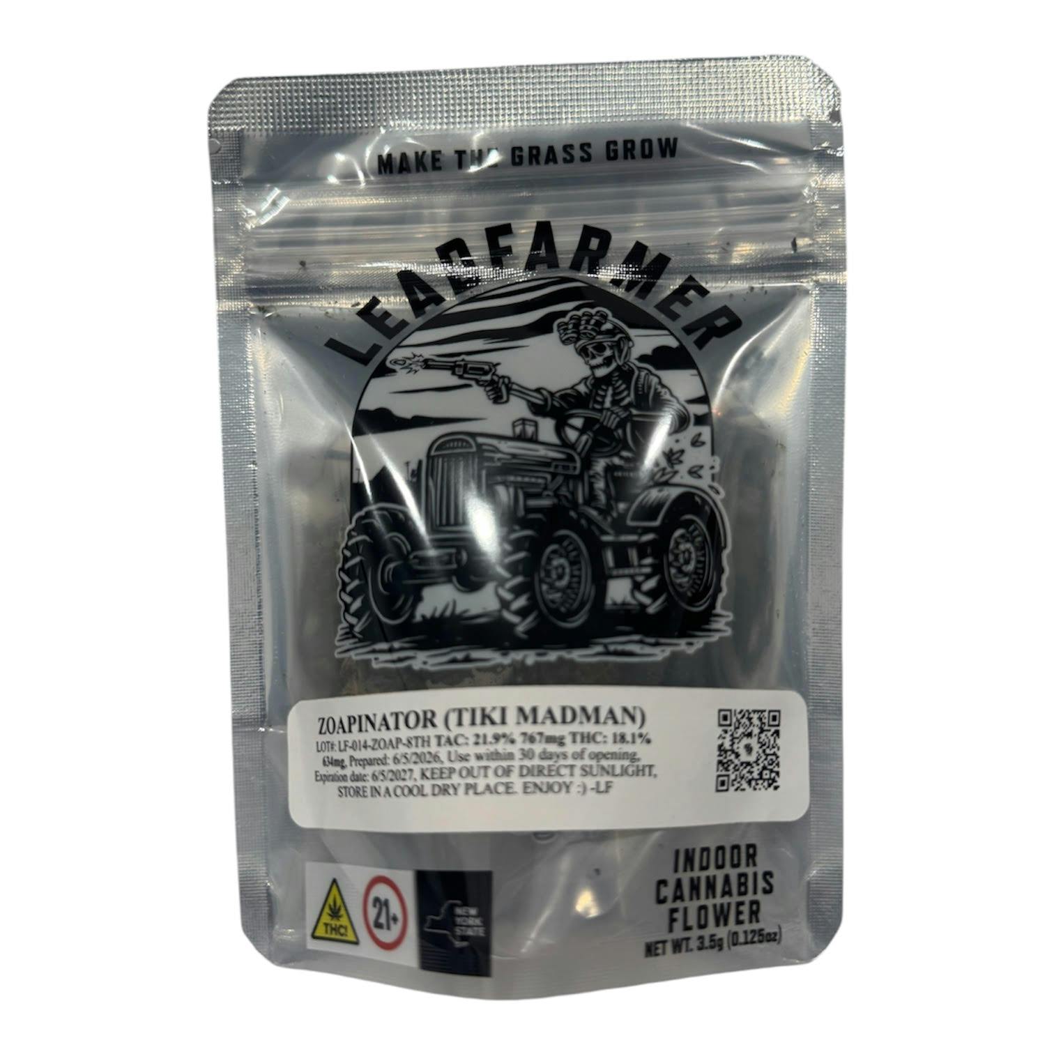 Shop Zoapinator | 3.5g | Indoor | Hand-Trimmed (Micro-Grow) - 3.5g