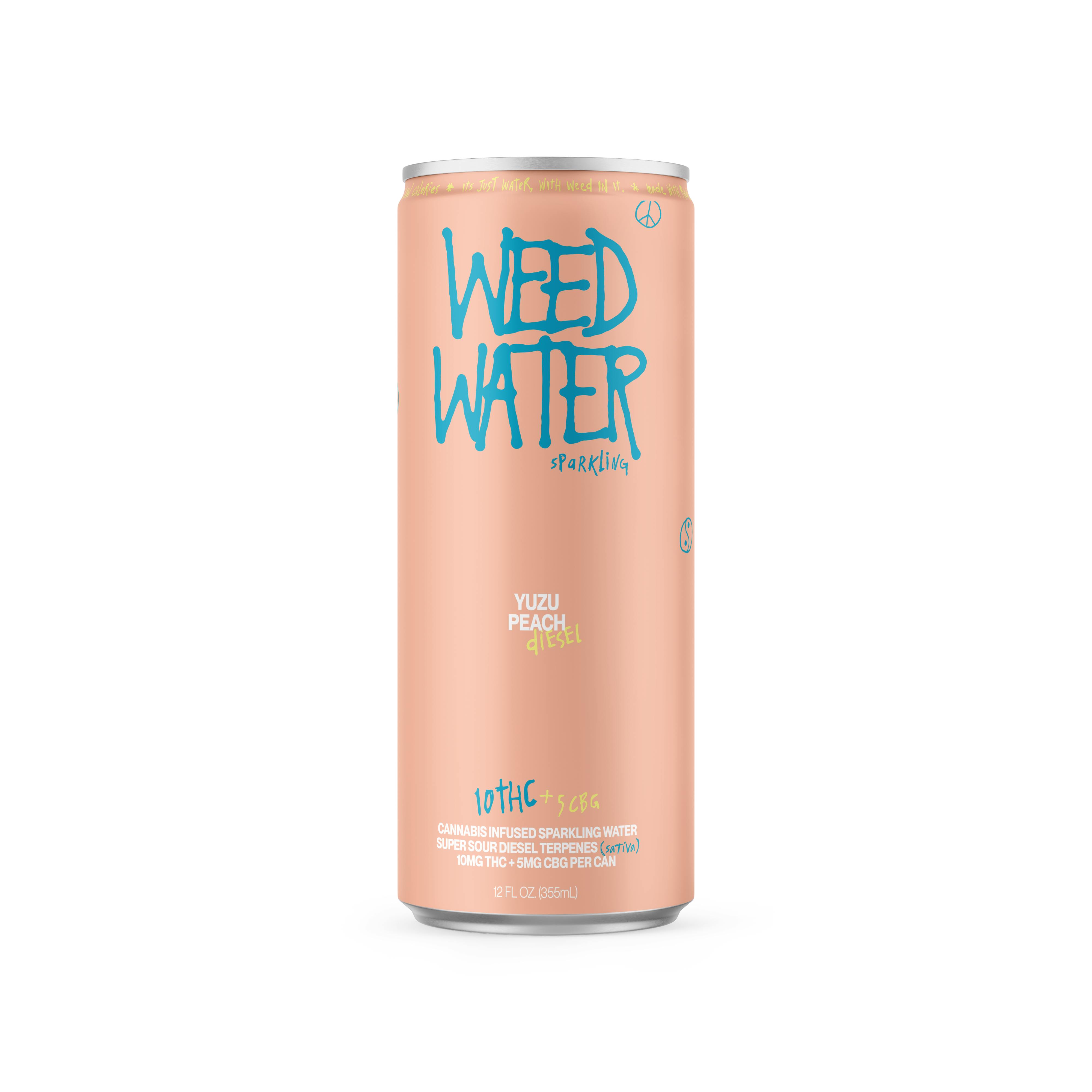 Shop Yuzu Peach Diesel (Sparkling) | 2:1 THC:CBG | 10mg | Single
