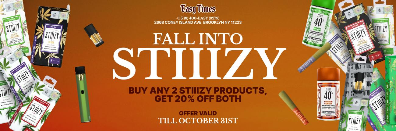 stiiizy fall sale (till 10/31/26)
