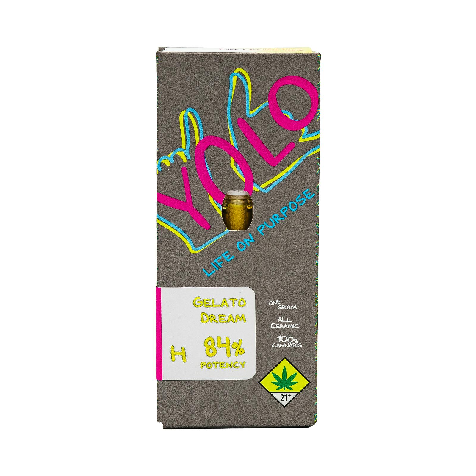 Gelato Distillate Cartridge | Crystal Clear - 1g, Vapes - Lux Pot