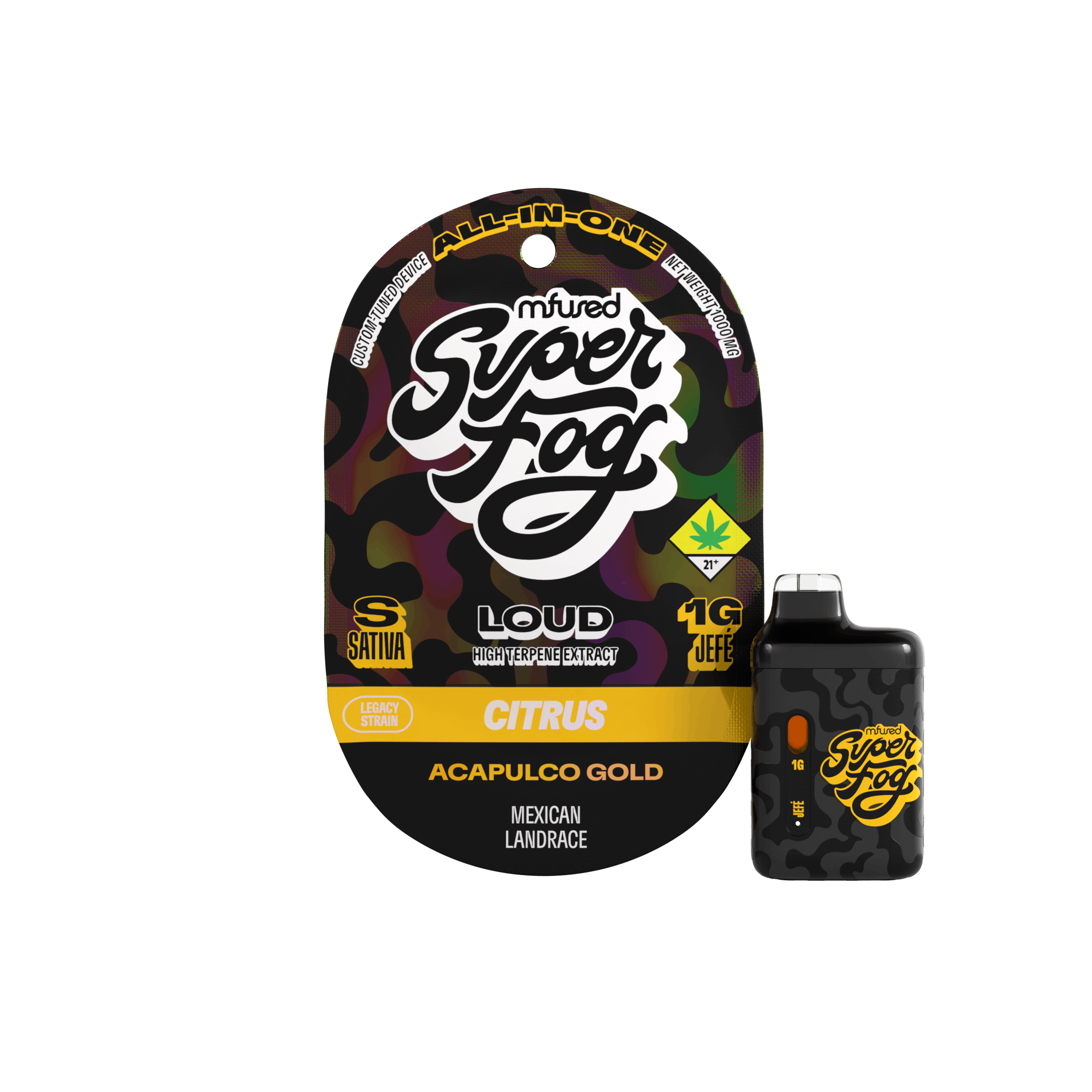 Hawaiian Dutch Super Fog Loud Disposable | Mfused - 1g, Vapes