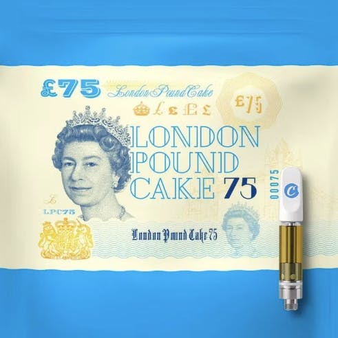 London Pound Cake #75 I 1g I Cartridge I Cookies - 1g | Vapes | Cookies |  City Leaves LLC (Rec)