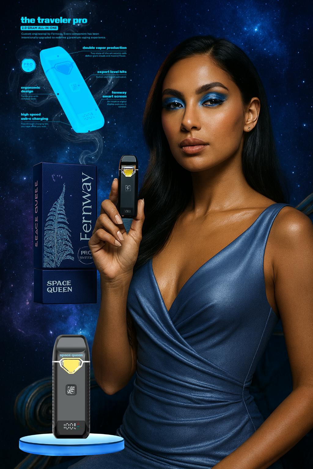 Fernway - Pro Edition - Space Queen - Distillate - 2g - Disposable - 2g |  Vaporizers | Fernway | Plantopia Dispensary (Rec) | 37 Main Street  Englishtown, NJ 07726https://www.plantopiadispensaries.com
