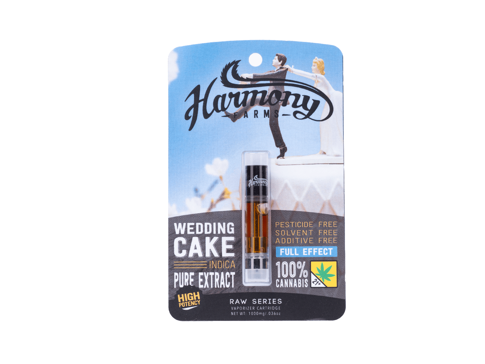 Wedding Cake CO2 Cartridge | Harmony Farms - 1g, Vapes - Lux Pot