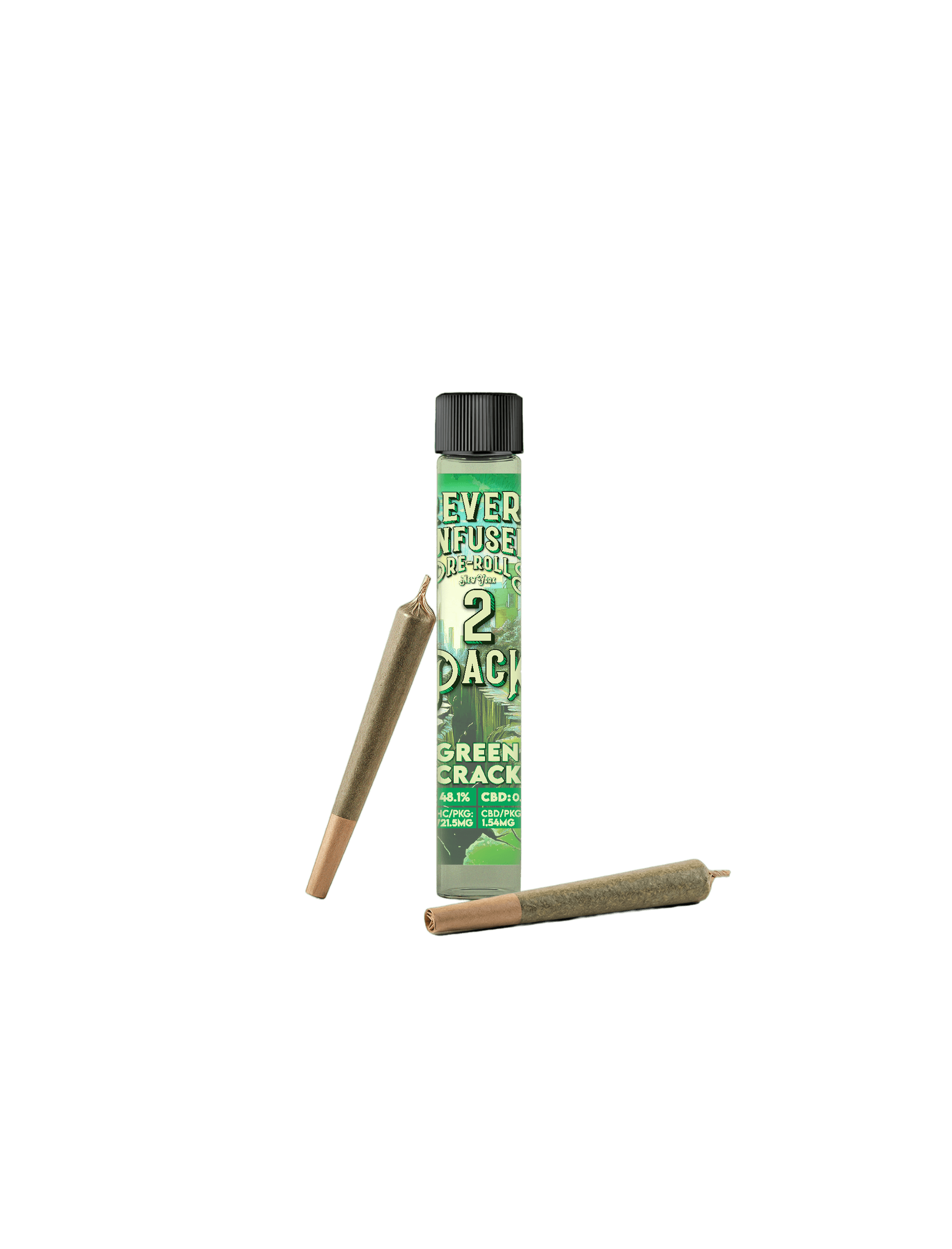 Revert | Green Crack Infused Pre-Rolls 2pk 1.5g - 1.5g | Pre Rolls