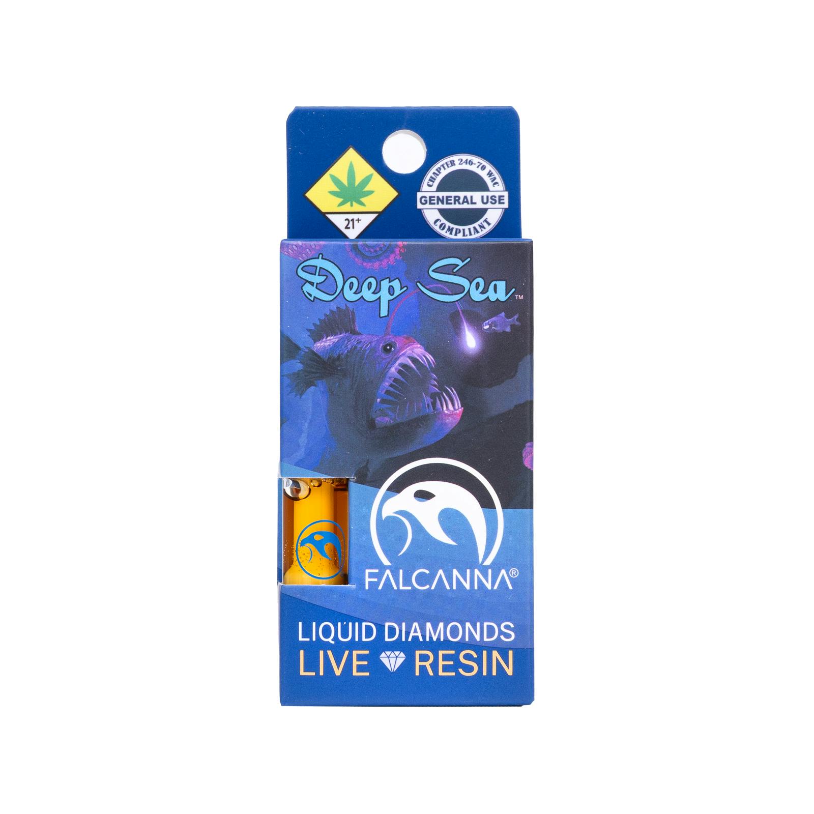 elfbar elfa kaufen Deep Sea Live Resin Cartridge | Falcanna - 1g, Vapes