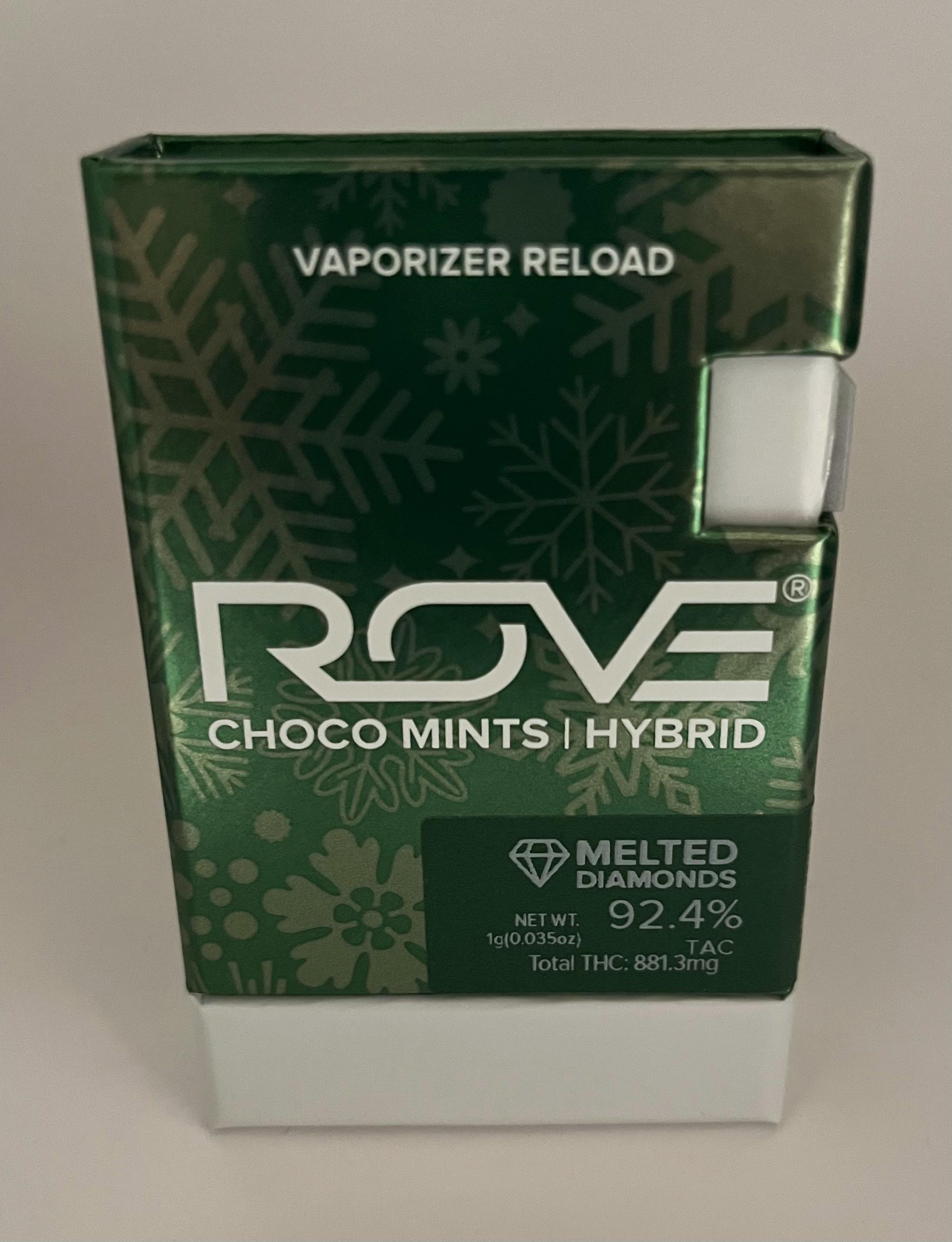 Rove | Choco Mints Melted Diamonds Pod 1g - 1g | Vaporizers | Rove | High  Peaks Canna (Rec)