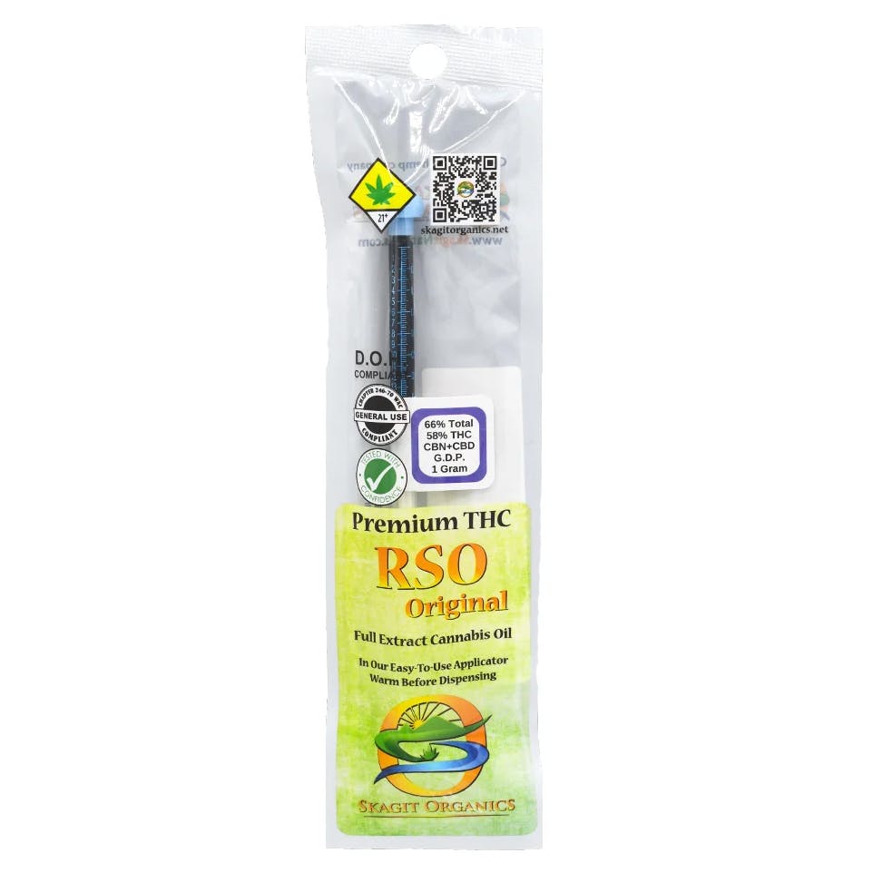 Jack Frost CBG RSO | Skagit Organics - 1g, Concentrates - Lux Pot