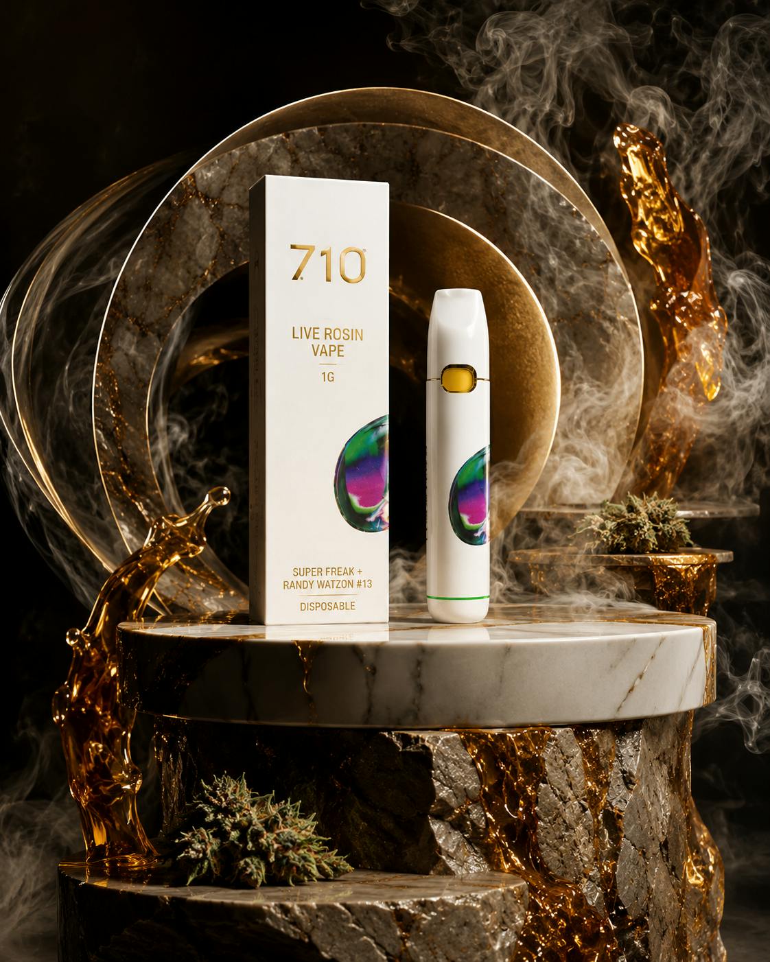 710 - Live Rosin Vape - 1g - Fire Water #106 - Disposable - 1g | Vaporizers  | 710 Labs | Plantopia Dispensary (Rec) | 37 Main Street Englishtown, NJ  07726https://www.plantopiadispensaries.com