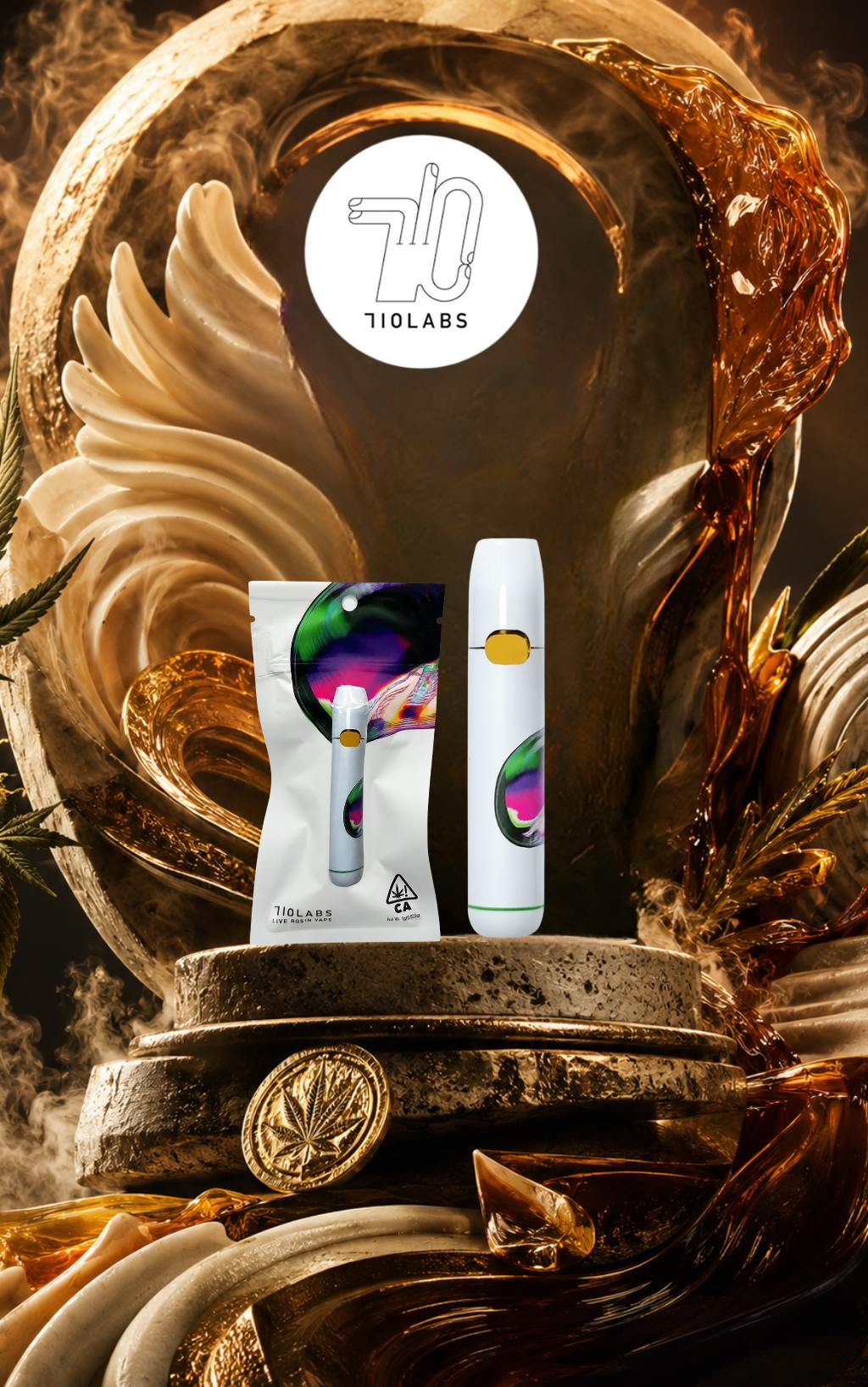 710 - Live Rosin Vape - 1g - Fire Water #106 - Disposable - 1g | Vaporizers  | 710 Labs | Plantopia Dispensary (Rec) | 37 Main Street Englishtown, NJ  07726https://www.plantopiadispensaries.com