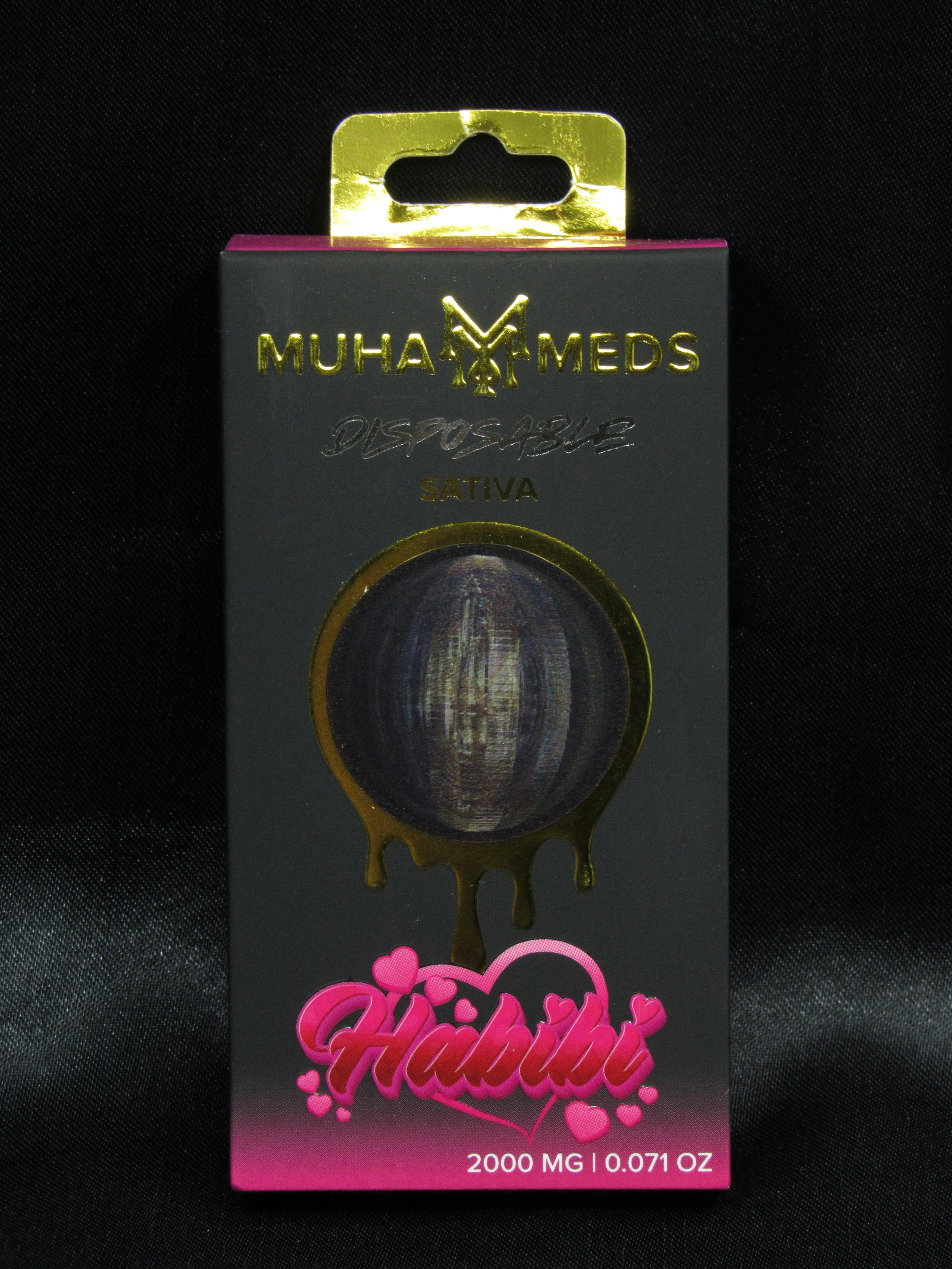 Habibi 2g Sativa Disposable Vape | Muha Meds - 2g | undefined | Muha Meds |  Elevated Exotics - Menominee (Rec)