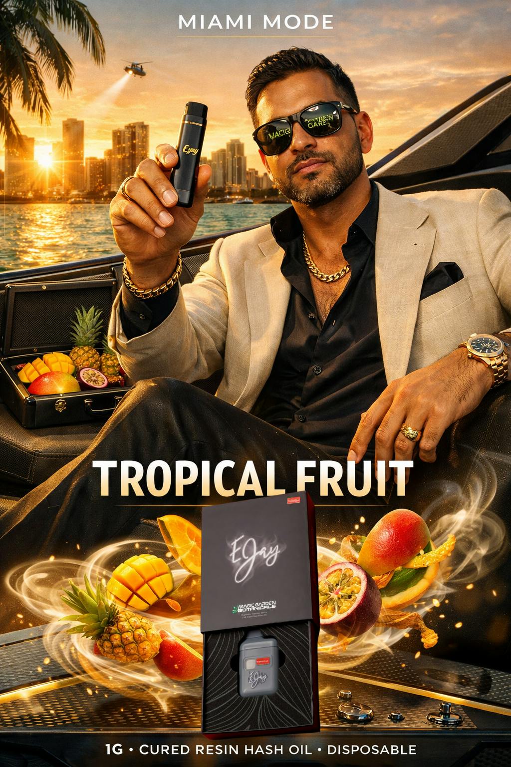 Magic Garden Botanicals - Ejay - Disposable - Menage - Cured Resin Hash Oil  - 1g - Vape Carts - 1g | Vaporizers | Magic Garden Botanticals | Plantopia  Dispensary (Rec) | 37 Main Street Englishtown, NJ  07726https://www.plantopiadispensaries.com