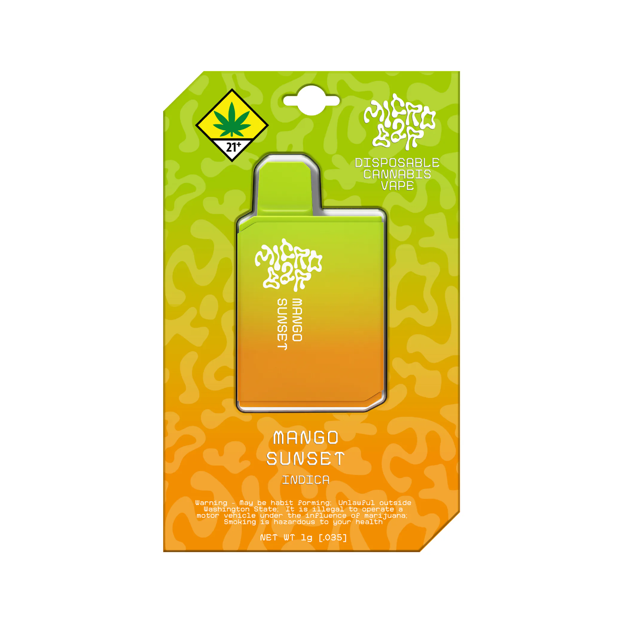 Mango Sunset Distillate Disposable | Micro Bar - 1g, Vapes - Lux Pot Shop Lake City Mango Sunset Distillate Disposable | Micro Bar - 1g, Vapes - Lux Pot Shop Lake City