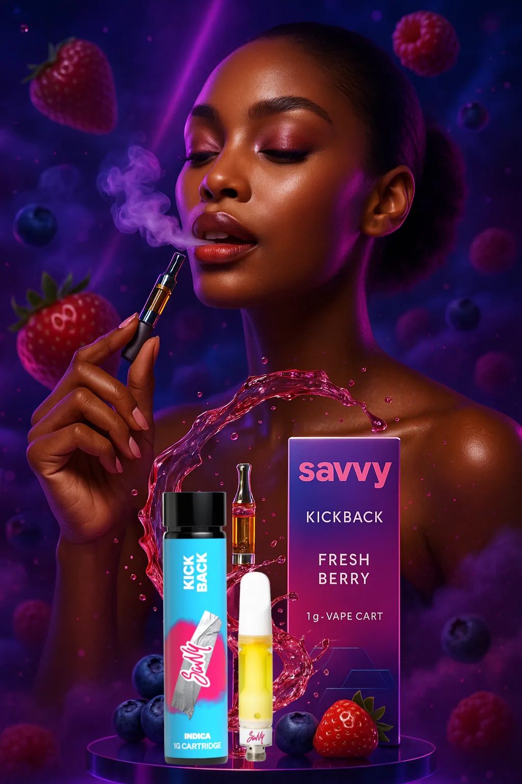 Savvy Kickback - Fresh Berry - 1g - Vape Cart - 1g | Vaporizers | Savvy | Plantopia Dispensary (Rec) | 37 Main Street Englishtown, NJ 07726https://www.plantopiadispensaries.com Savvy Kickback - Fresh Berry - 1g - Vape Cart - 1g | Vaporizers | Savvy | Plantopia Dispensary (Rec) | 37 Main Street Englishtown, NJ 07726https://www.plantopiadispensaries.com