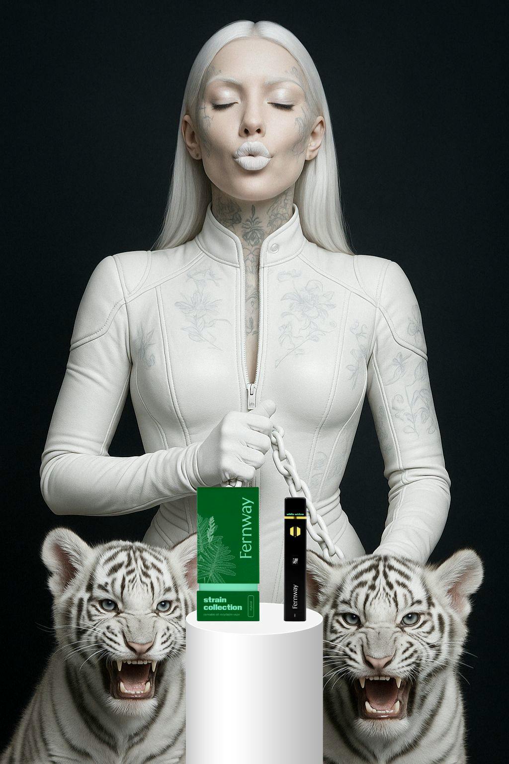 Fernway - White Widow - Distillate -1g - Disposable - 1g | Vaporizers |  Fernway | Plantopia Dispensary (Rec)