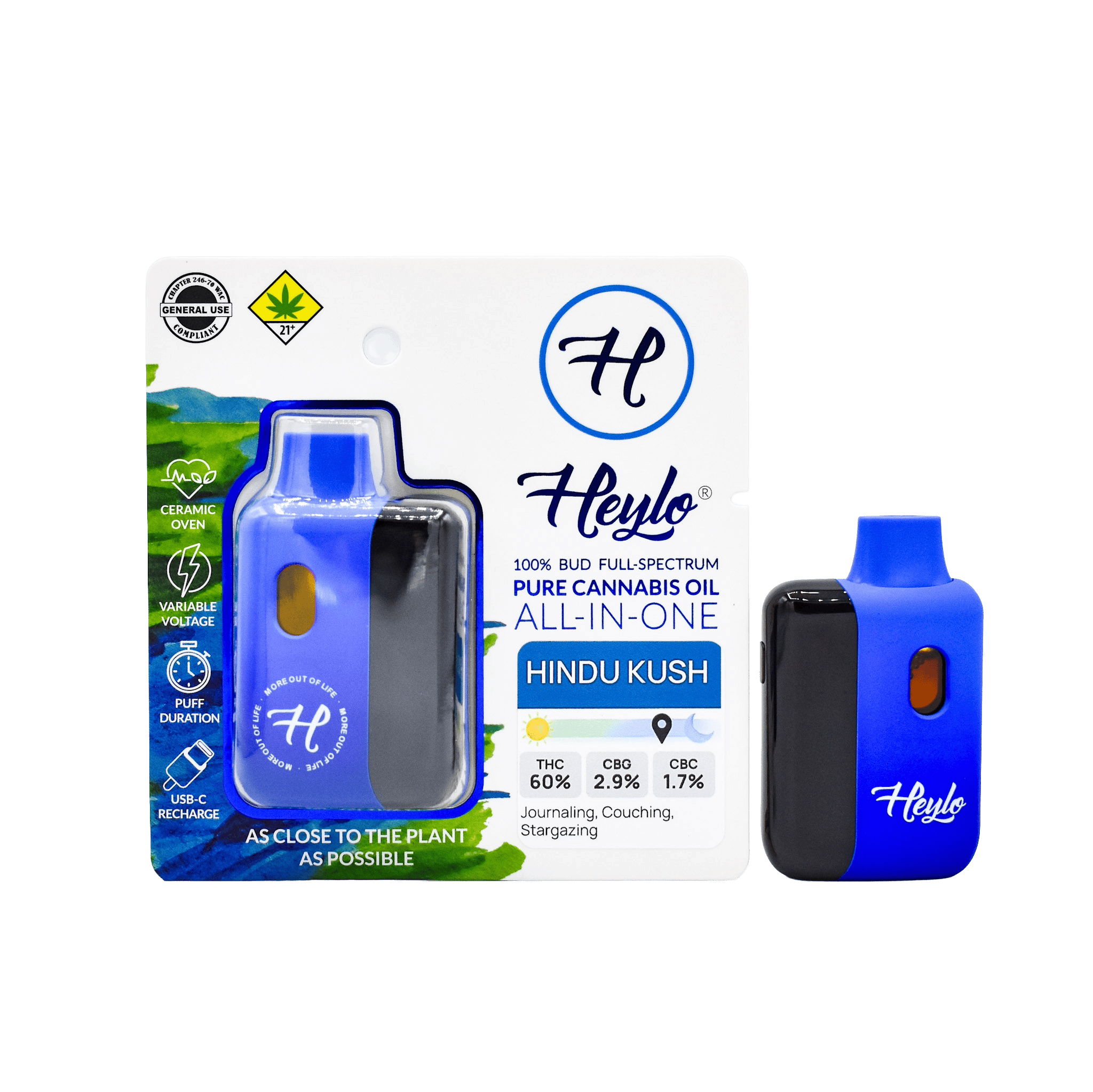 CBGeezus CO2 Cartridge | Heylo - 1g, Vapes