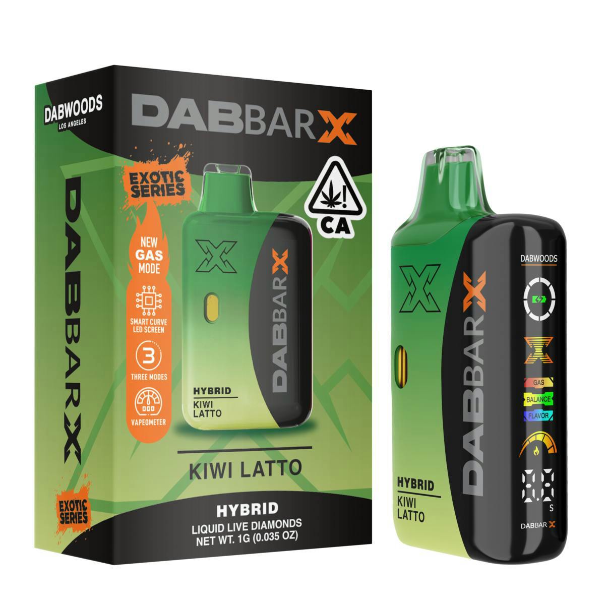 Shop DabBar X | Hi-Z | Hybrid | Liquid Live Diamonds All-In-One | 1g - 1g  in Vista, CA