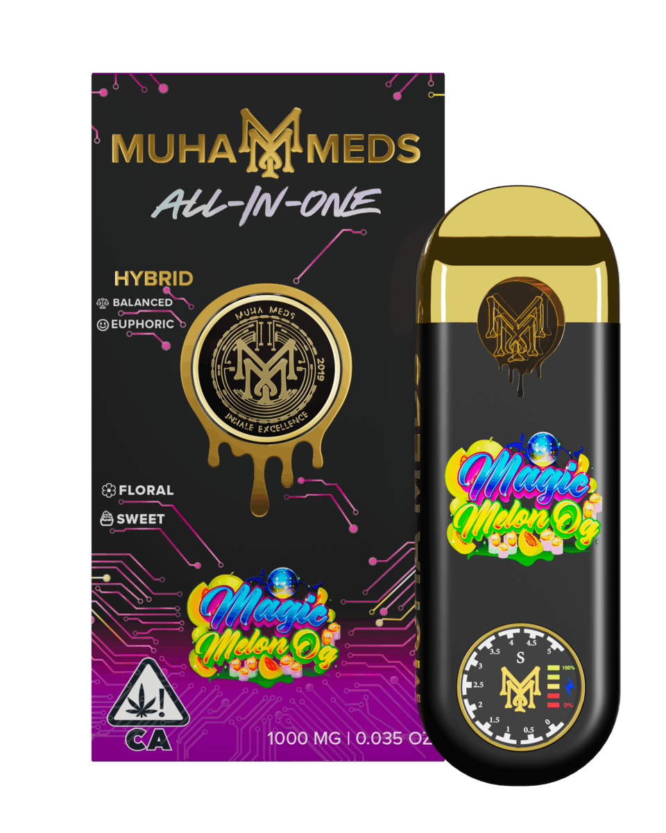 Muha Meds Blue Slushie All In One 1000mg - 1g | Vaporizers | Muha Meds |  Long Beach Green Room (Rec)