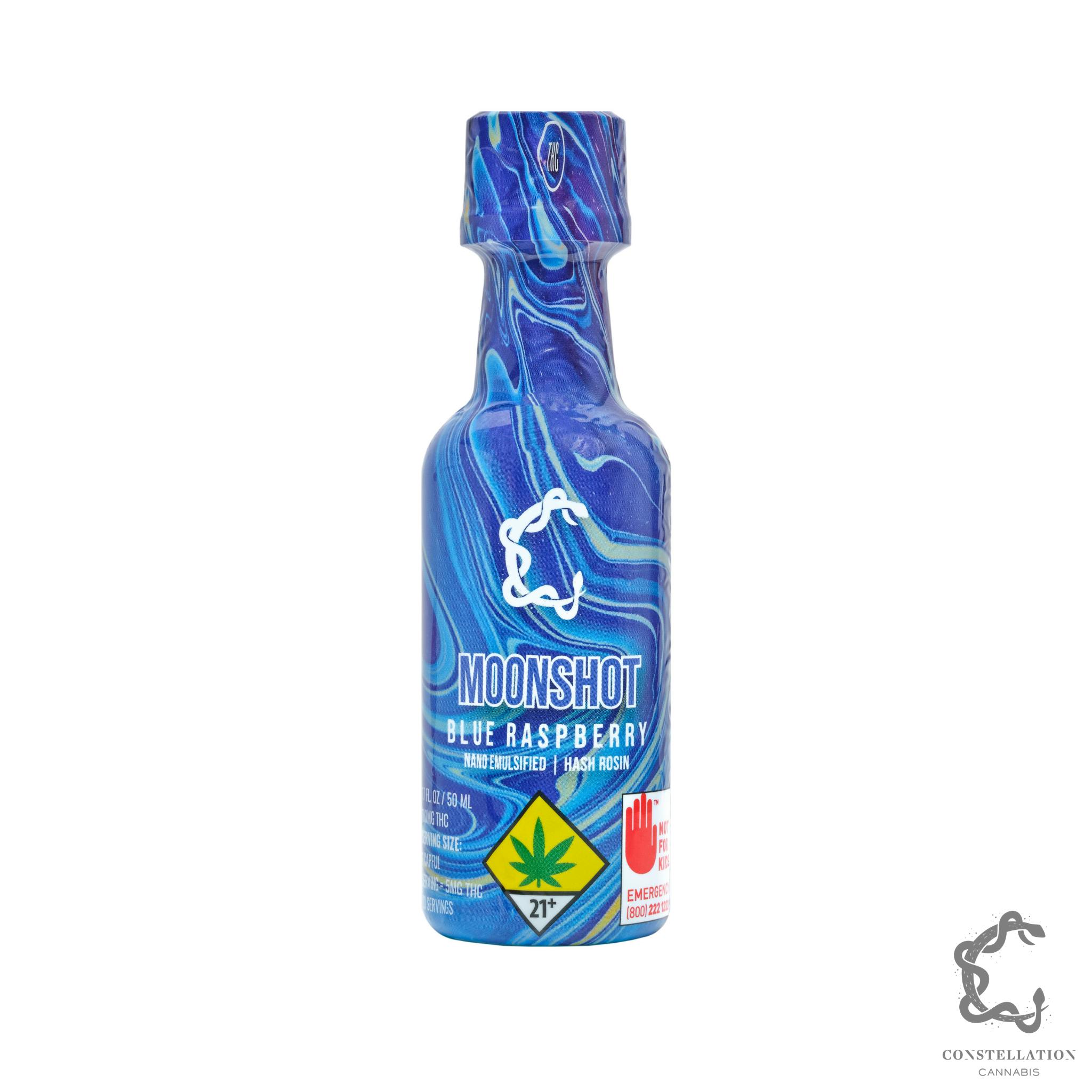 Moonshot | Blue Raspberry 100mg - 1.7oz, Drinks