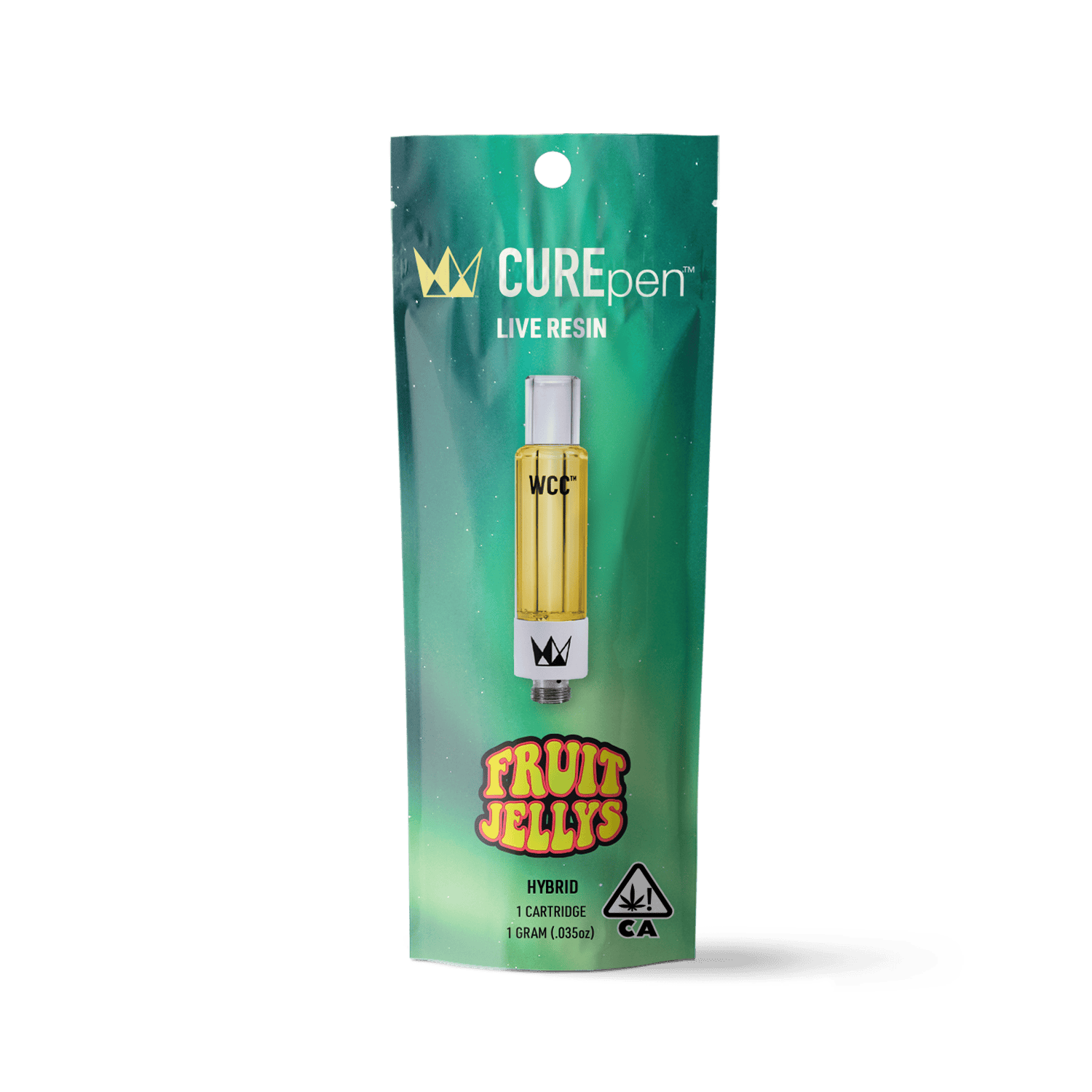 West Coast Cure Fruit Jellys 1g Live Resin Cartridge