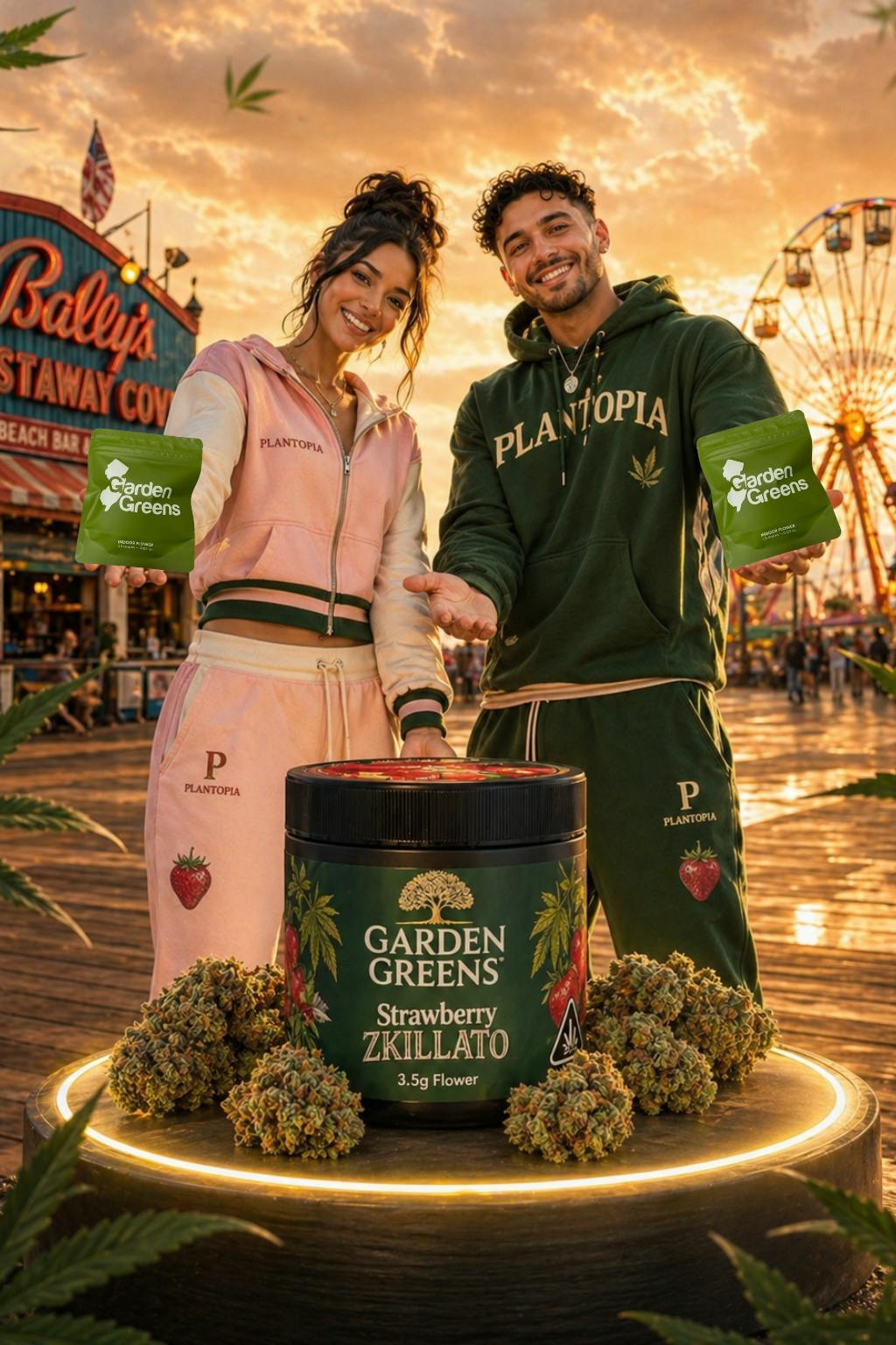 Garden Greens - Strawberry Zkillato - 3.5g - Flower - 3.5g