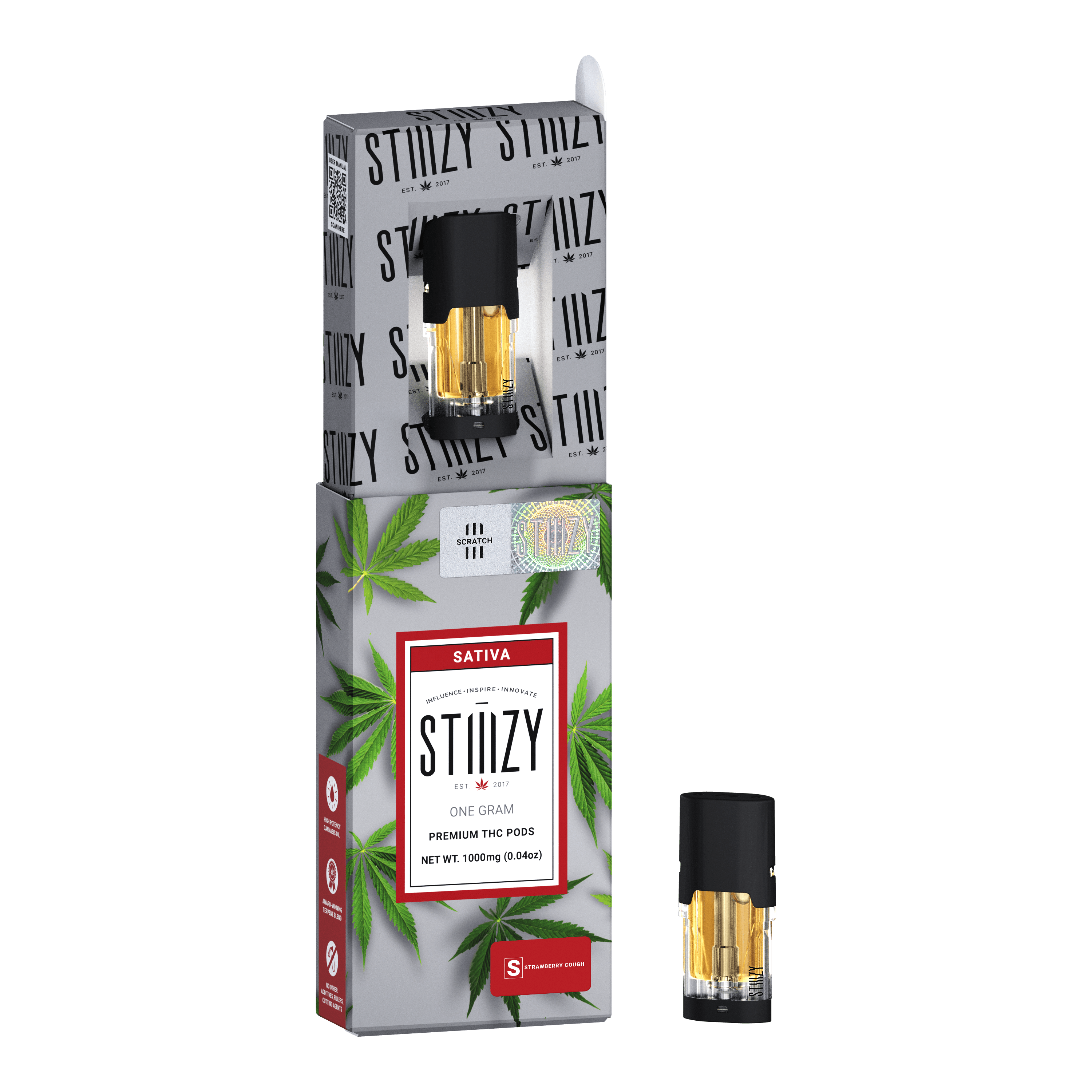 Stiiizy Strawberry Cough 1000mg