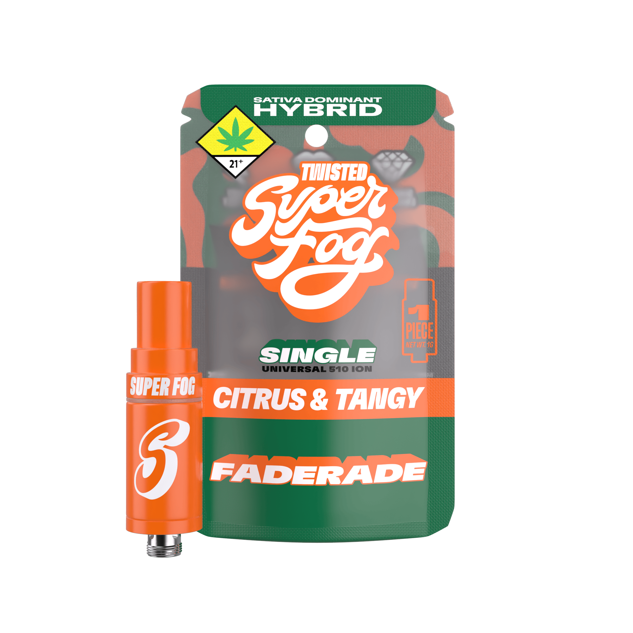 super fog twisted vape Faderade Ion Tank Cartridge | Mfused - 1g, Vapes Flavor:Melon Medley Watermelon Ice 30ml flavored vapes mississippi Vapes