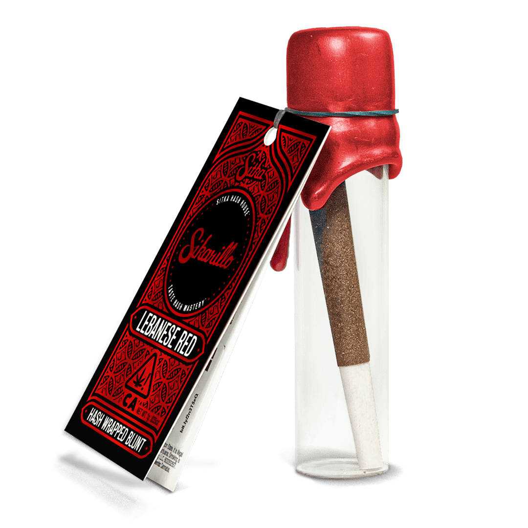 Lebanese Red Sikarillo | Sitka Hash Wrapped Pre-Roll - 1g, Infused